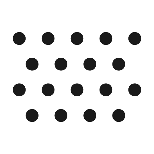 Snowing heavy icon, solid style, from Material Symbols