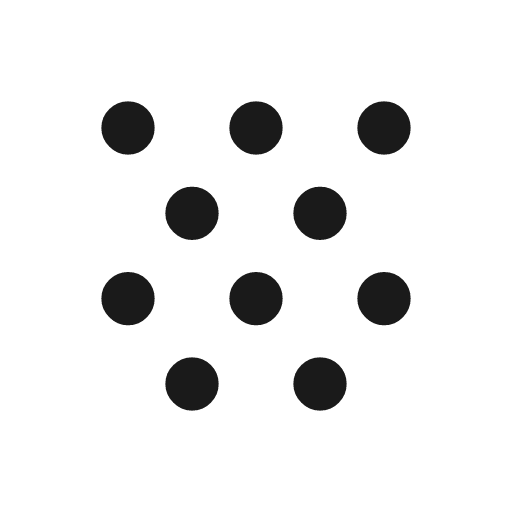 Snowing icon, solid style, from Material Symbols