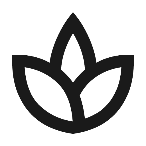 Spa outline icon, outline style, from Material Symbols