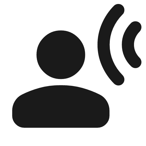 Spatial audio off rounded icon, rounded style, from Material Symbols
