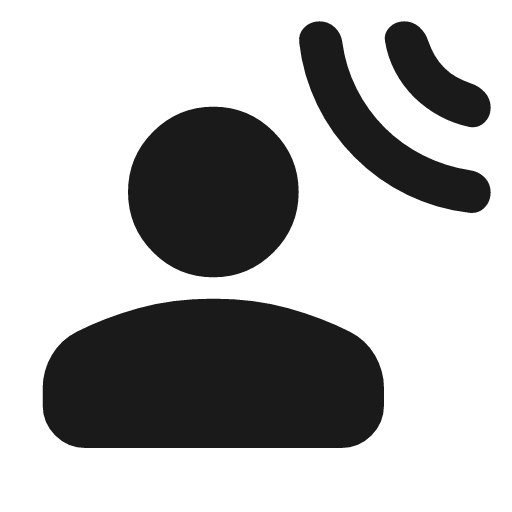 Spatial audio rounded icon, rounded style, from Material Symbols