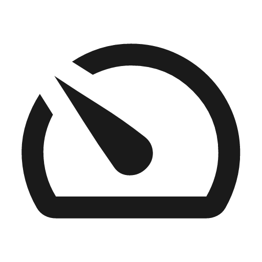 Speed 2 outline icon, outline style, from Material Symbols
