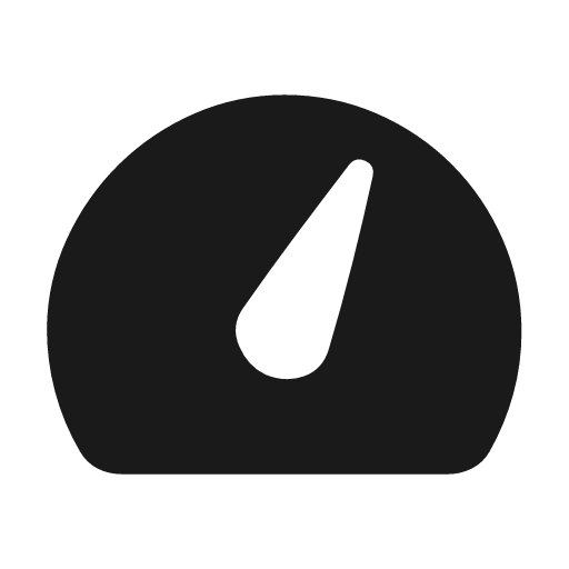 Speed 4 progress rounded icon, rounded style, from Material Symbols