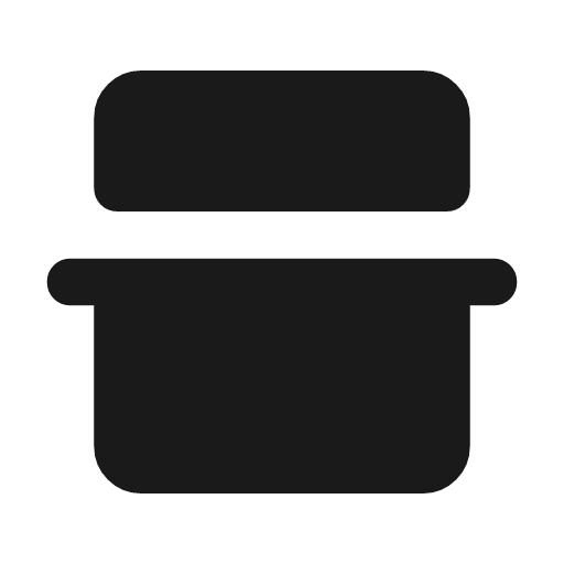Split scene down rounded icon, rounded style, from Material Symbols