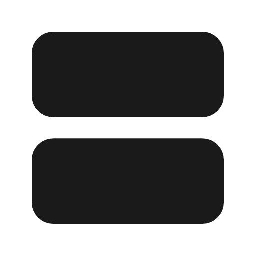 Splitscreen icon, solid style, from Material Symbols