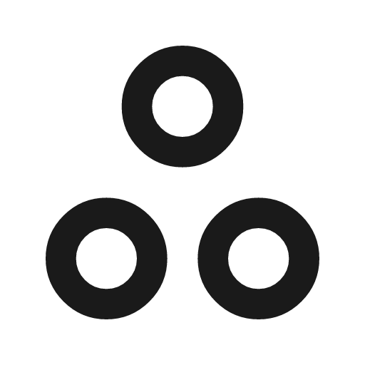 Spoke outline icon, outline style, from Material Symbols