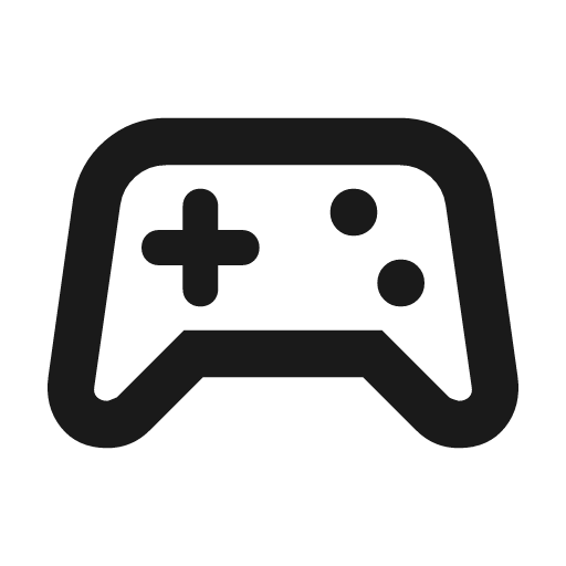 Sports esports outline rounded icon, rounded style, from Material Symbols