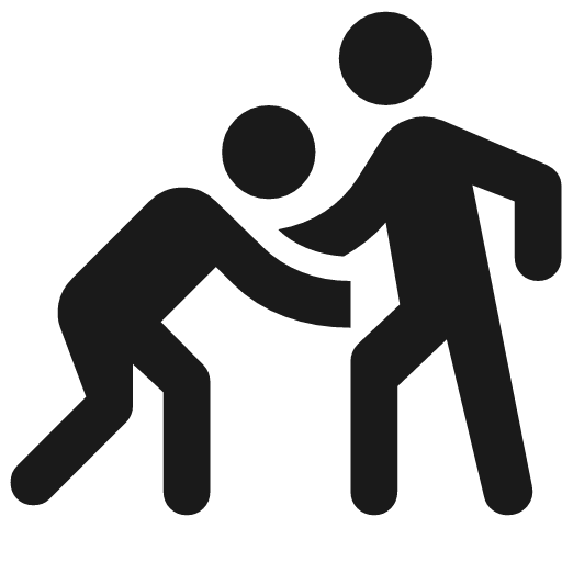 Sports kabaddi rounded icon, rounded style, from Material Symbols
