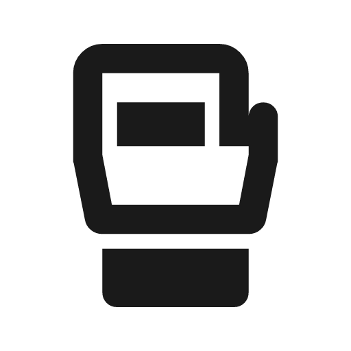 Sports mma outline icon, outline style, from Material Symbols