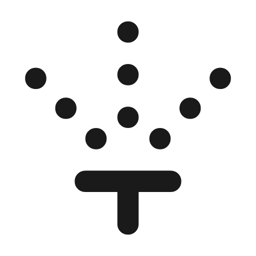 Sprinkler rounded icon, rounded style, from Material Symbols