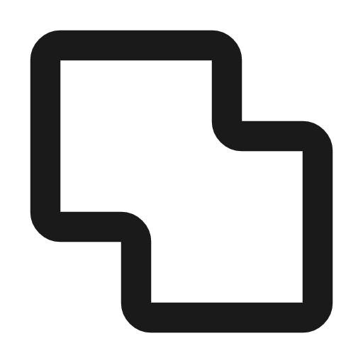 Stack group outline rounded icon, rounded style, from Material Symbols