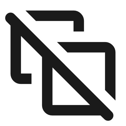 Stack off outline rounded icon, rounded style, from Material Symbols