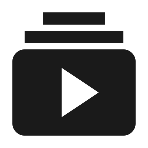 Subscriptions icon, solid style, from Material Symbols