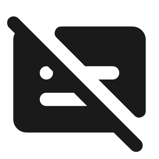 Subtitles off rounded icon, rounded style, from Material Symbols