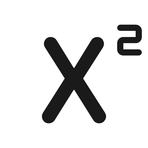 Superscript rounded icon, rounded style, from Material Symbols