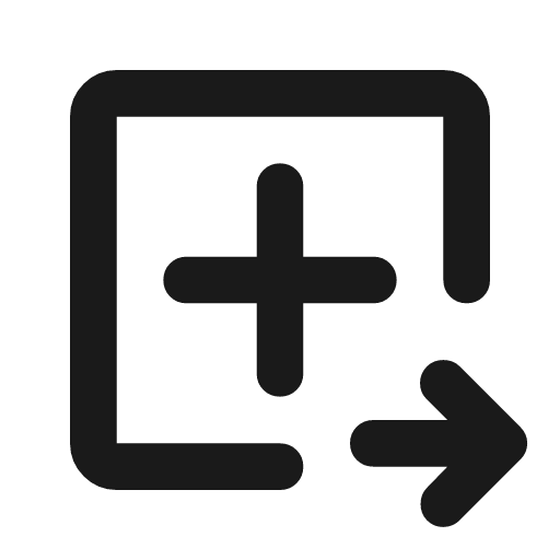 Tab new right outline rounded icon, rounded style, from Material Symbols