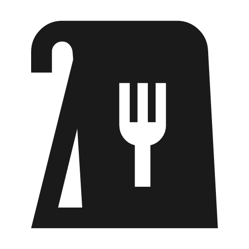Takeout dining 2 icon, solid style, from Material Symbols