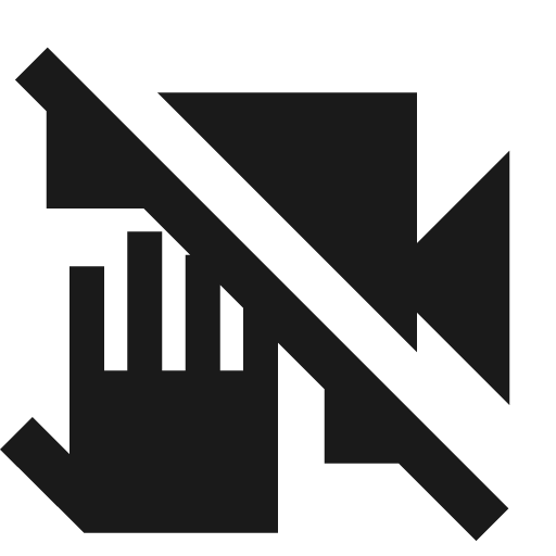 Tamper detection off sharp icon, sharp-cornered style, from Material Symbols