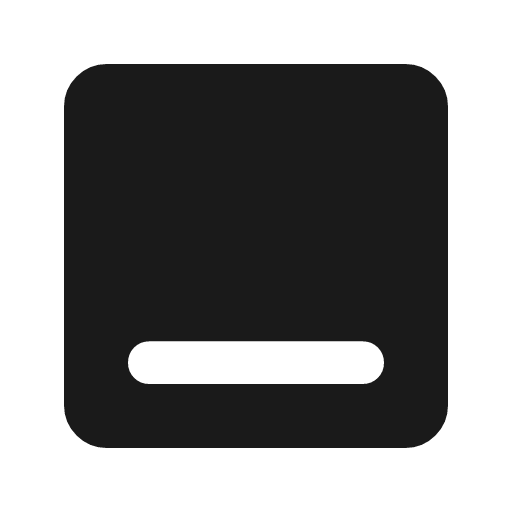 Toast rounded icon, rounded style, from Material Symbols