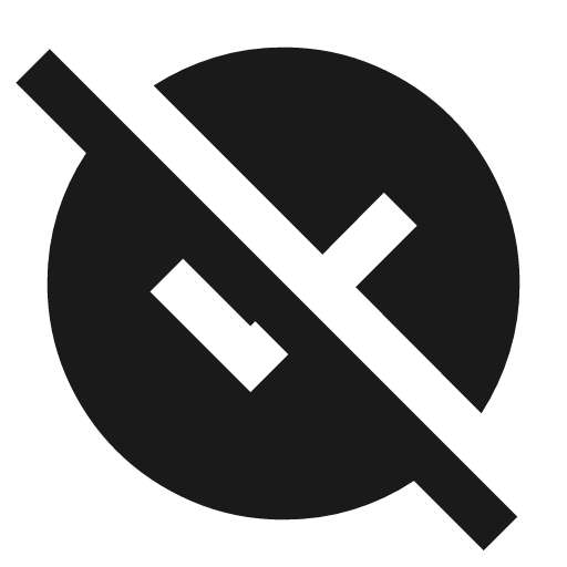 Unpublished icon, solid style, from Material Symbols