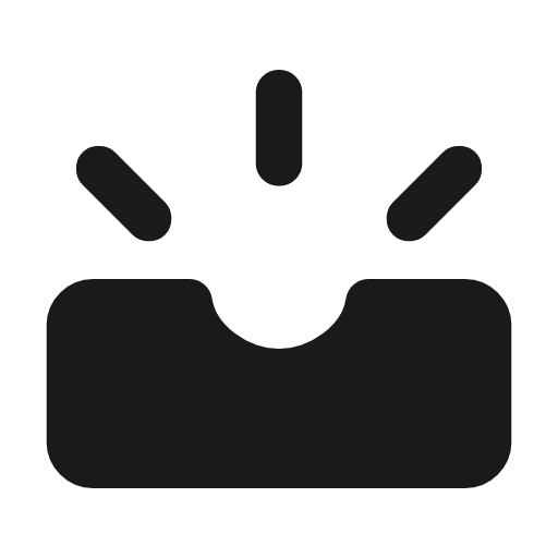 Upcoming rounded icon, rounded style, from Material Symbols