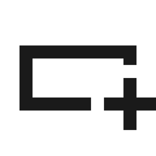 Variable add outline icon, outline style, from Material Symbols