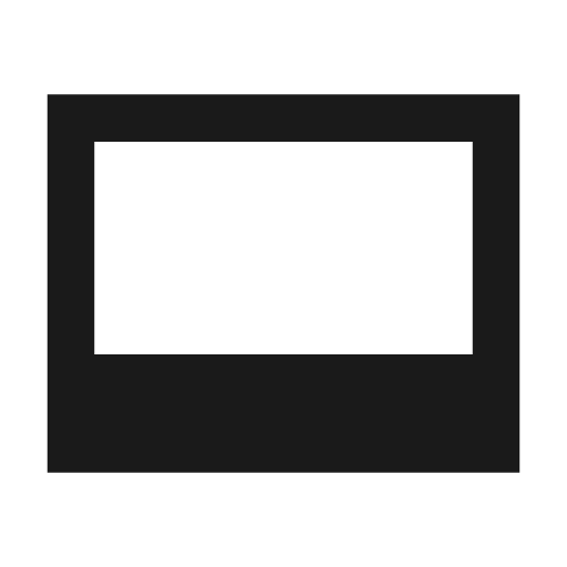 Video label sharp icon, sharp-cornered style, from Material Symbols