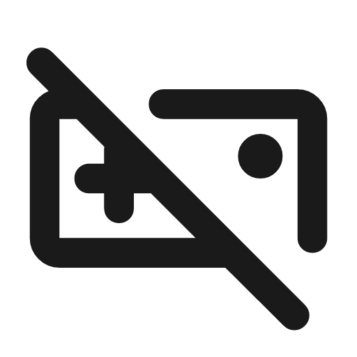 Videogame asset off outline rounded icon, rounded style, from Material Symbols