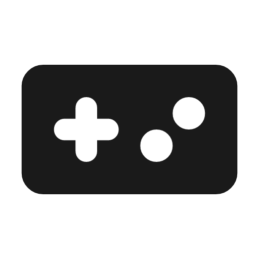 Videogame asset rounded icon, rounded style, from Material Symbols