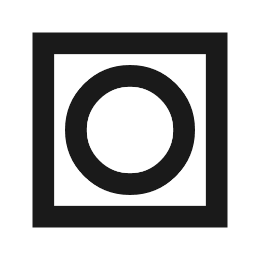 Vignette 2 outline sharp icon, sharp-cornered style, from Material Symbols