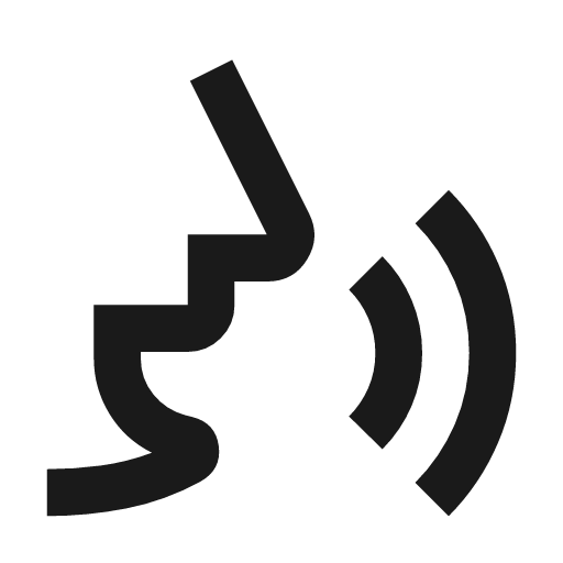 Voice selection icon, solid style, from Material Symbols