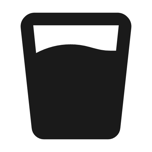 Water full rounded icon, rounded style, from Material Symbols