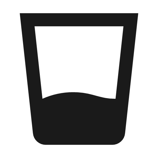 Water loss icon, solid style, from Material Symbols