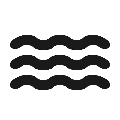 Water rounded icon, rounded style, from Material Symbols