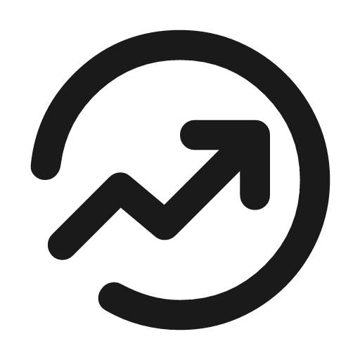 Whatshot outline rounded icon, rounded style, from Material Symbols