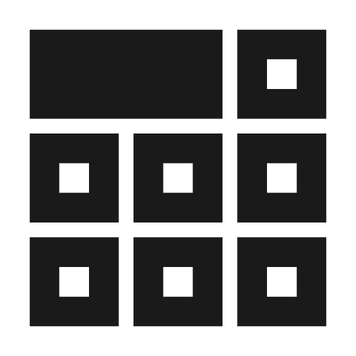 Widget medium outline icon, outline style, from Material Symbols