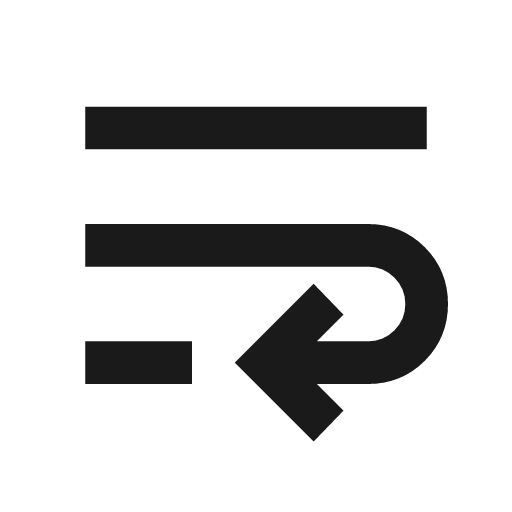 Wrap text icon, solid style, from Material Symbols