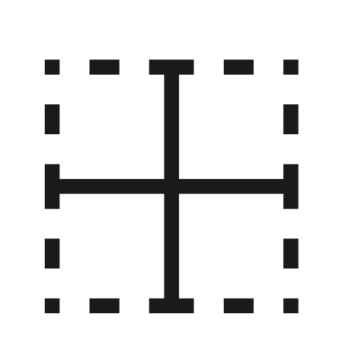Border inside icon, solid style, from Material Design Light