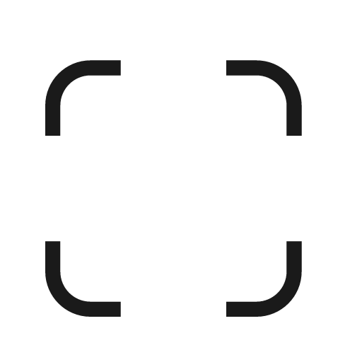 Crop free icon, solid style, from Material Design Light