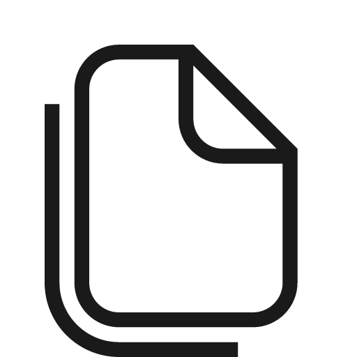 File multiple icon, solid style, from Material Design Light