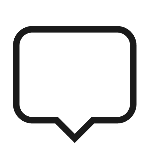 Tooltip icon, solid style, from Material Design Light