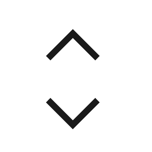 Unfold more horizontal icon, solid style, from Material Design Light