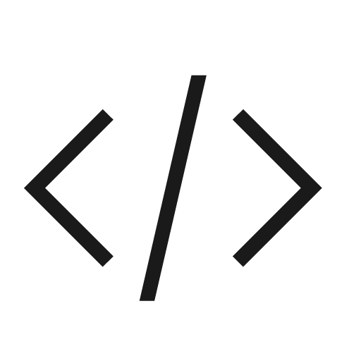 Xml icon, solid style, from Material Design Light