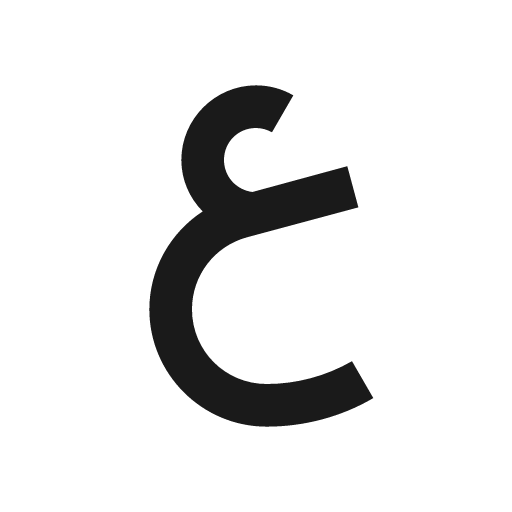 Abjad arabic icon, solid style, from Material Design Icons