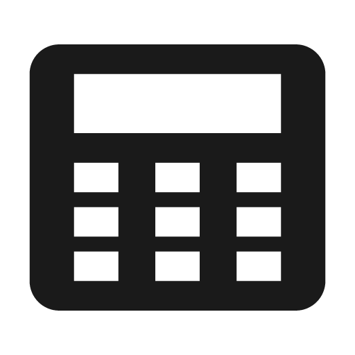 Alarm panel icon, solid style, from Material Design Icons
