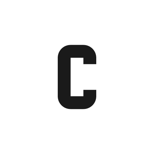 Alpha c icon, solid style, from Material Design Icons