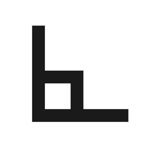 Angle right icon, solid style, from Material Design Icons