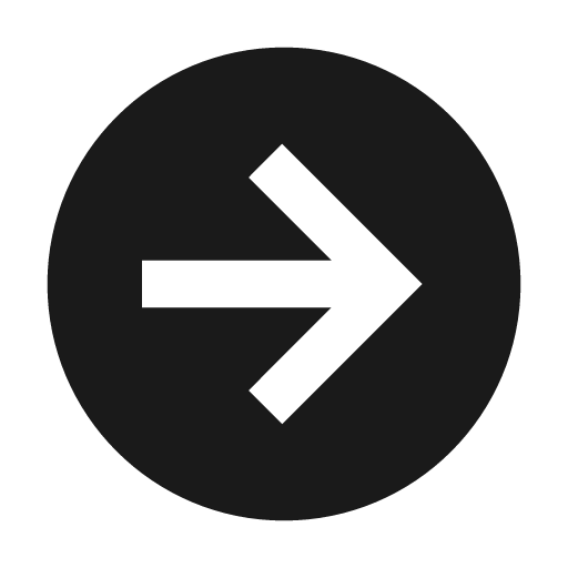 Arrow right circle icon, solid style, from Material Design Icons