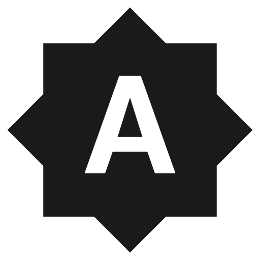 Brightness auto icon, solid style, from Material Design Icons