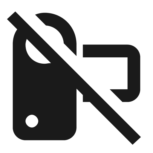 Camcorder off icon, solid style, from Material Design Icons